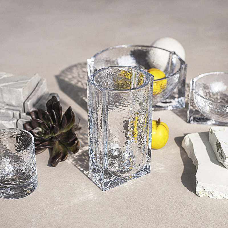 Forma Glass Decorative Bowl, 4.3" H x 8.3" W x 8.3" D