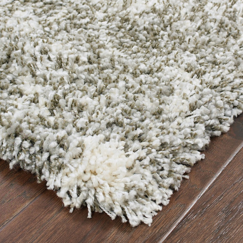 Tapis gris / ivoire Angiens, Rectangle 7 pi 10 po x 10 pi 10 po