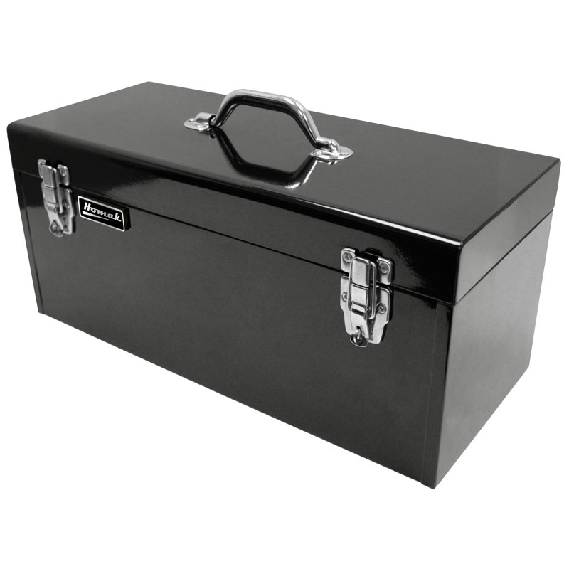 20" High Tool Box, Black