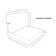 Anjalee Outdoor 6'' Replacement Cushion Set Back Cushion
