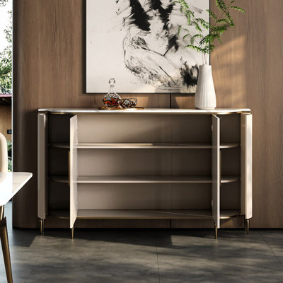 American-style modern light luxury sideboard