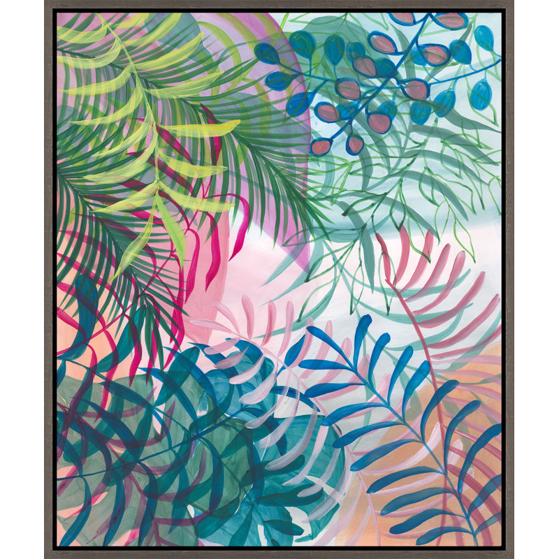 Tropical Dreaming Print by Beverly Fuller, Image Brush Gel