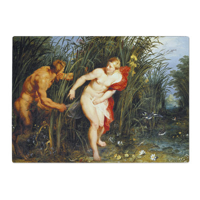 Sensation and Sensuality by Peter Paul Rubens Chopping Board