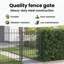 104 cm W Steel Gate Fencing-121122511