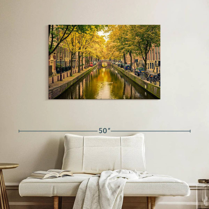 Lilie Bridge sur le canal d'Am Amsterdam, H 26 po x l 39 po