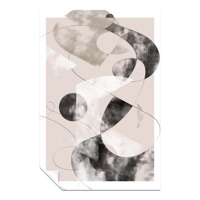Geometric Shapes 1 Piece Painting