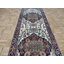 Tapis de la surface en laine de chemin de noué la 3' x 11'11" one-of-kind main