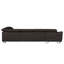 Natron Leather Corner U-form Sofa with Sleeping Function and Storage -1386685650-1386685651