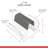 Spectrum Cora Sponge and Brush Sink Saddle for Double Sink Organization, Gray and Clear-120641813