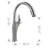 Artona Pull-Down Dual-Spray Kitchen Faucet-1264431501-1264431489