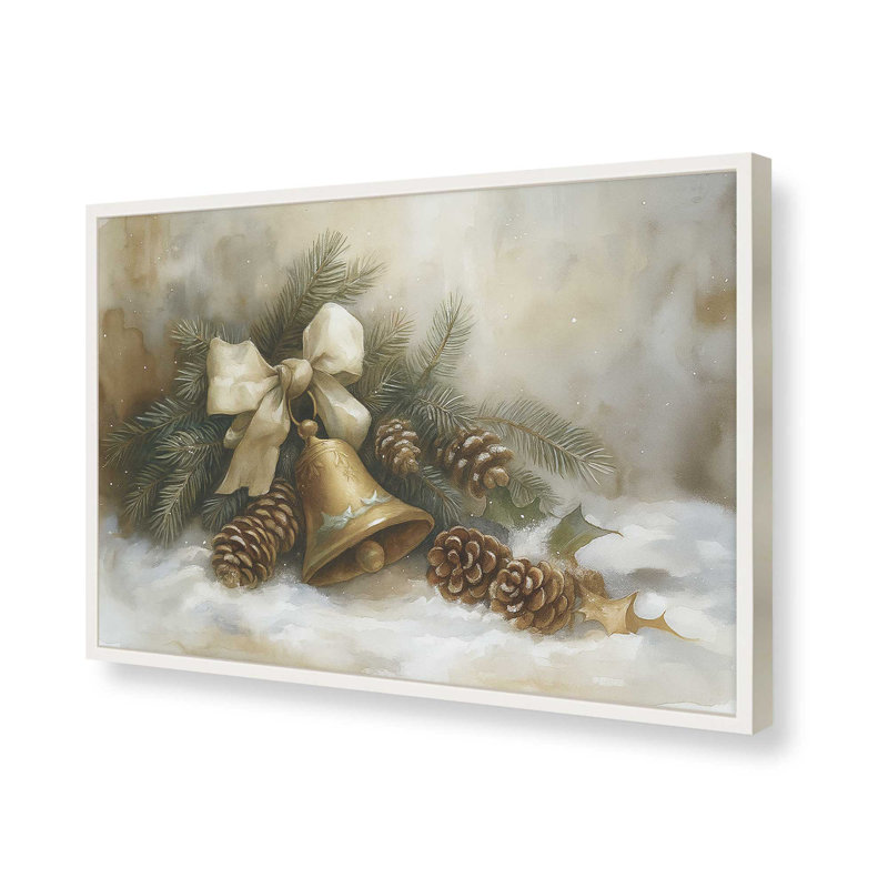 Golden Carol, reproduction d'art, 16 po x 20 po, Blanc opaque