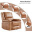 Fauteuil inclinable électrique avec massage et chaleur-1155117504