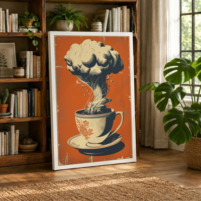 Teacup and Fallout Vintage - Wrapped Canvas