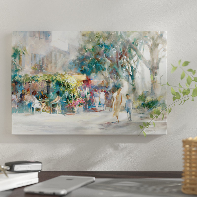« shading sunday », impression sur toile, H 18 po x l 26 po x P 1,5 po, Toile tendue, Pas de tapis