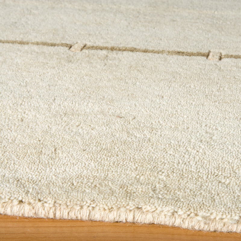 Aliriza Wool Striped Indoor Rug, Rectangle 3'6" x 5'6"