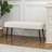 39 Inches Upholstered Tufted Ottoman Bench-1112767187