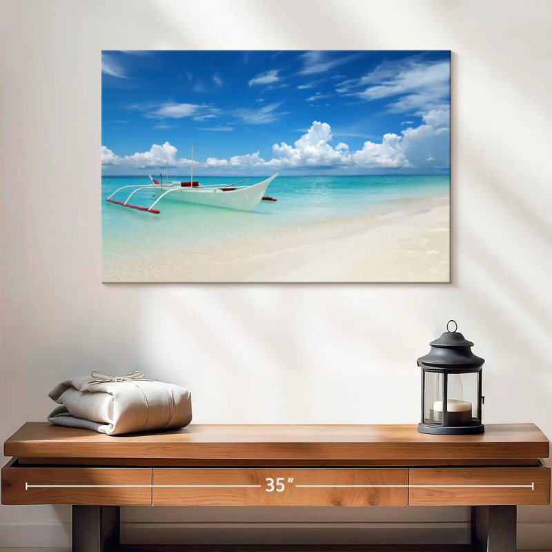 Baie tropicale Gillard Cebu, H 16 po x l 24 po