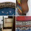 Unique American-style painted accent chest