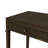Lily Pond Kenna Brown Fluted 2-drawer Storage Console Table
