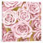 Pink Roses On Gold by Kate Bennett - Print on Canvas-101413714-101413713