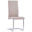 Bindvasini 45cm H Upholstered Cantilever Chair-1350266752