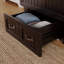Lit escamotable en bois massif avec station de charge et matelas Kindig-71855951-23569780