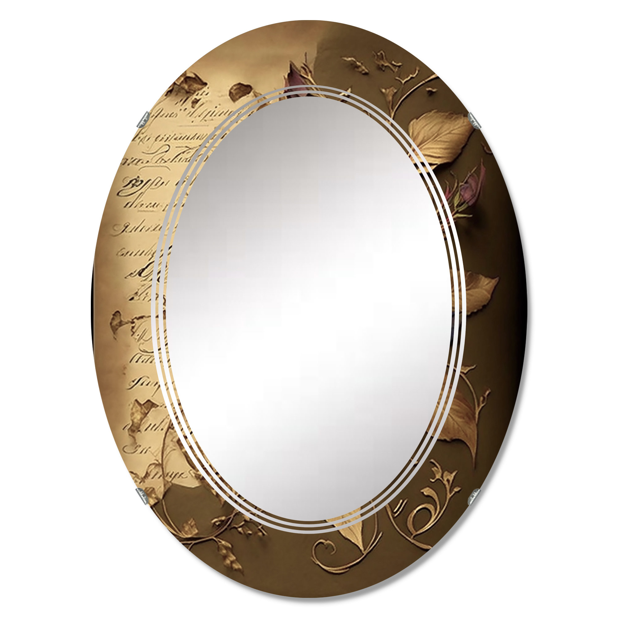 Mercer41 Sobhan Oval Wall Mirror | Wayfair