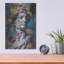Statue grecque par Andreas Magnusson, art mural en métal-1367995114