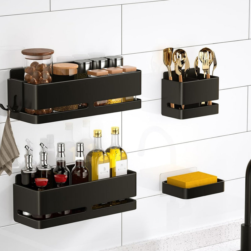 Wall Mounted Required Shower Caddy