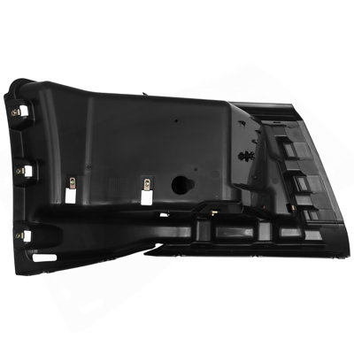 Black Corner Bumper Compatible With 2018+ Volvo VNL With Fog Light Hole Driver Side