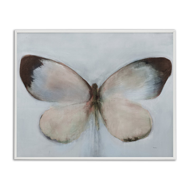 «Giclee Art» par Sarah Stockstill, H 11 po x l 14 po, Estampe numérique encadrée blanc bord de mer