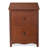 Solid Pine Nightstand Painted Finish 2 Drawers 17.7 Inch W-973493399