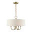 Luminaire suspendu tambour simple à 4 lumières Miala-1517255112