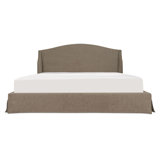 Weston King Storage Bed Cream