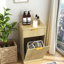 Armoire à paniers à linge 10 gallons avec tiroirs à texture ondulée Modern-313407715