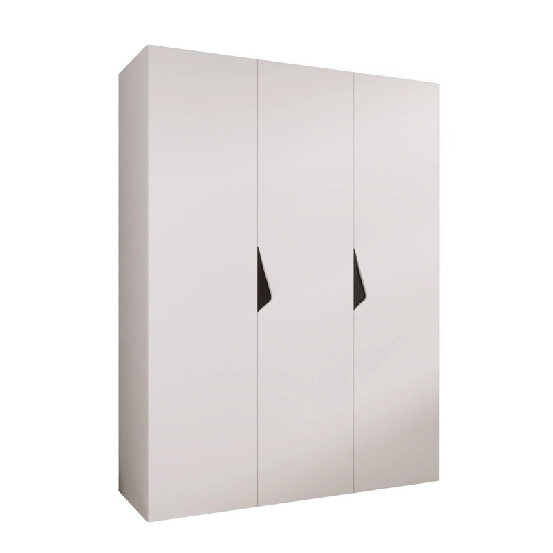 Manufactured Wood Wardrobe, White