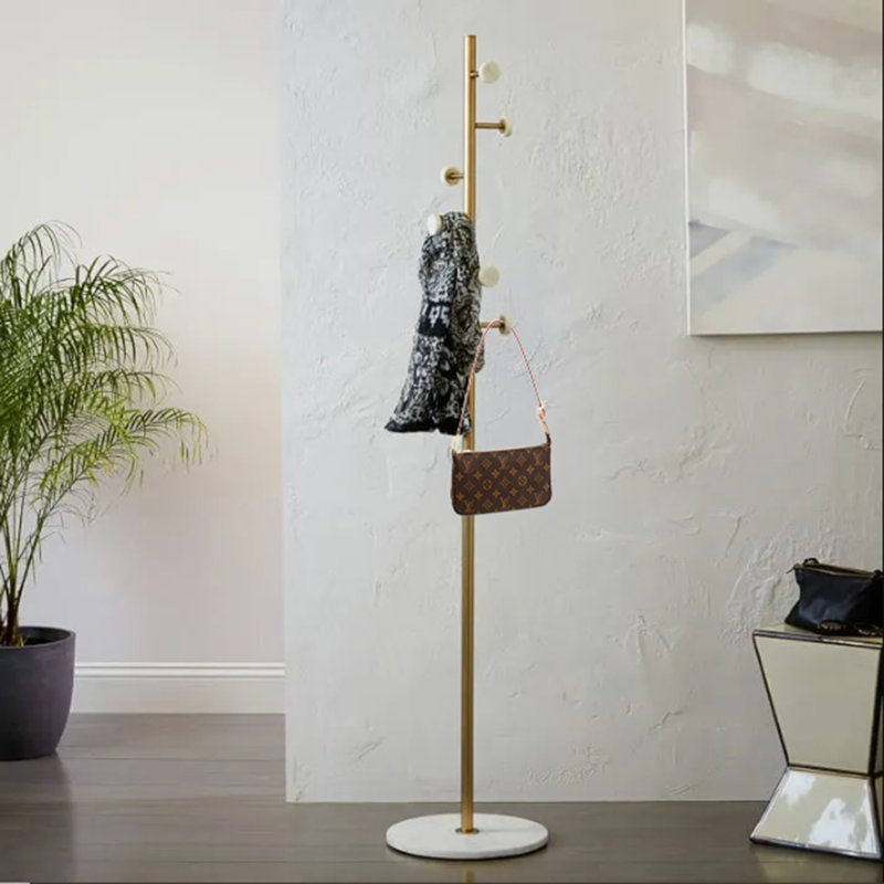 Aisel Freestanding 5 - Hook Coat Rack