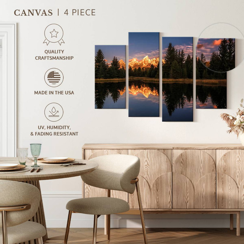 Schwabacher Landing Dusk