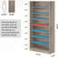 Armoire à chaussures blanche 31,49 "de largeur-155642286