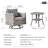 Bobia - Person Patio Conversation Set with Cushions-508729534