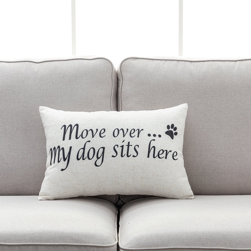 YOU&ME Throw Pillow, Pillow Cover - No Fill