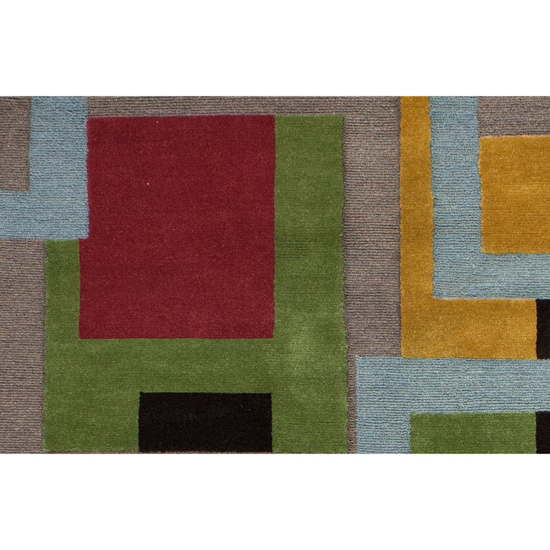 Abstract Area Rug in Agate, Rectangle 10' x 14'
