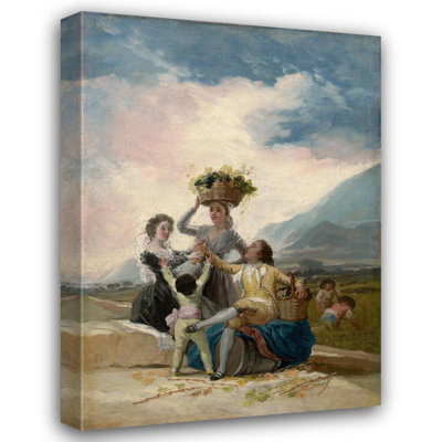 "Autumn" by  Francisco De Goya - Gallery Wrap Canvas Wall Art