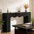 Wavy Edge Style Sofa Table-1684487661