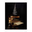 Bibliothèque et toile de chapeau de sorcière, design par LSR Design Studio-224660296