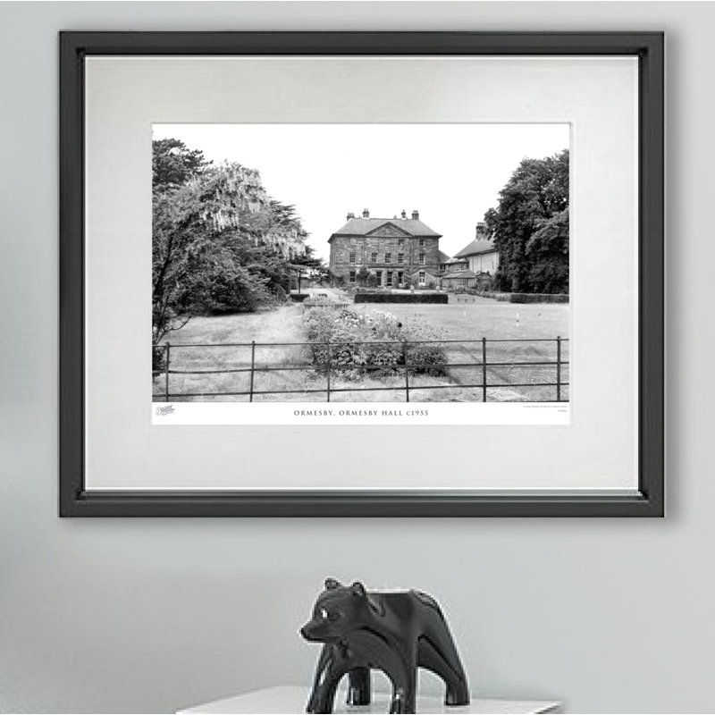 Ormesby, Ormesby Hall C1955 - Single Picture Frame Print, 60cm H x 80cm W x 2.3cm D