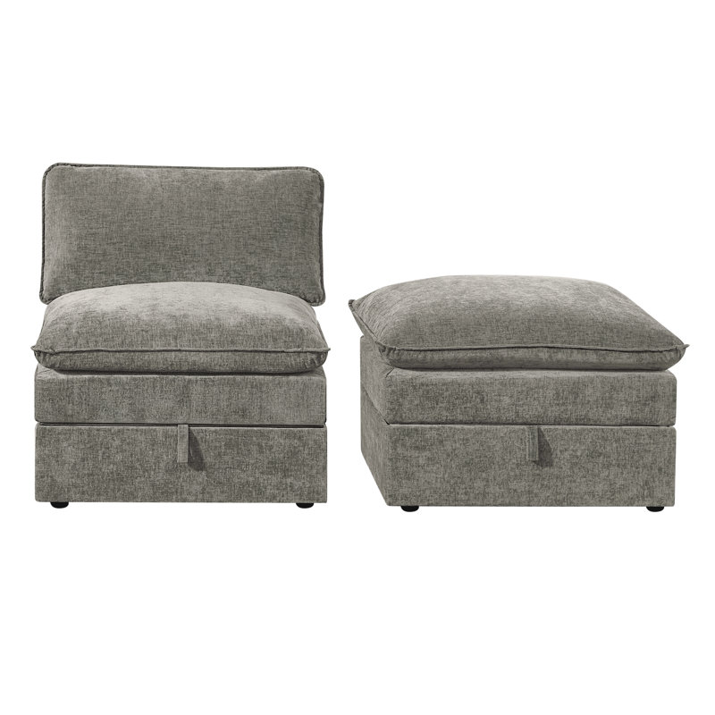 Espresso C Box, Gris chenille