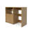 Commercial-Grade 46" Refreshment Cabinet with Microwave & Refrigerator Space – Ready to Assemble Breakroom Storage