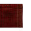 Tapis brun / rouge tissé à la main