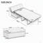 Lit d'appoint convertible ottoman pliant avec matelas-245775971